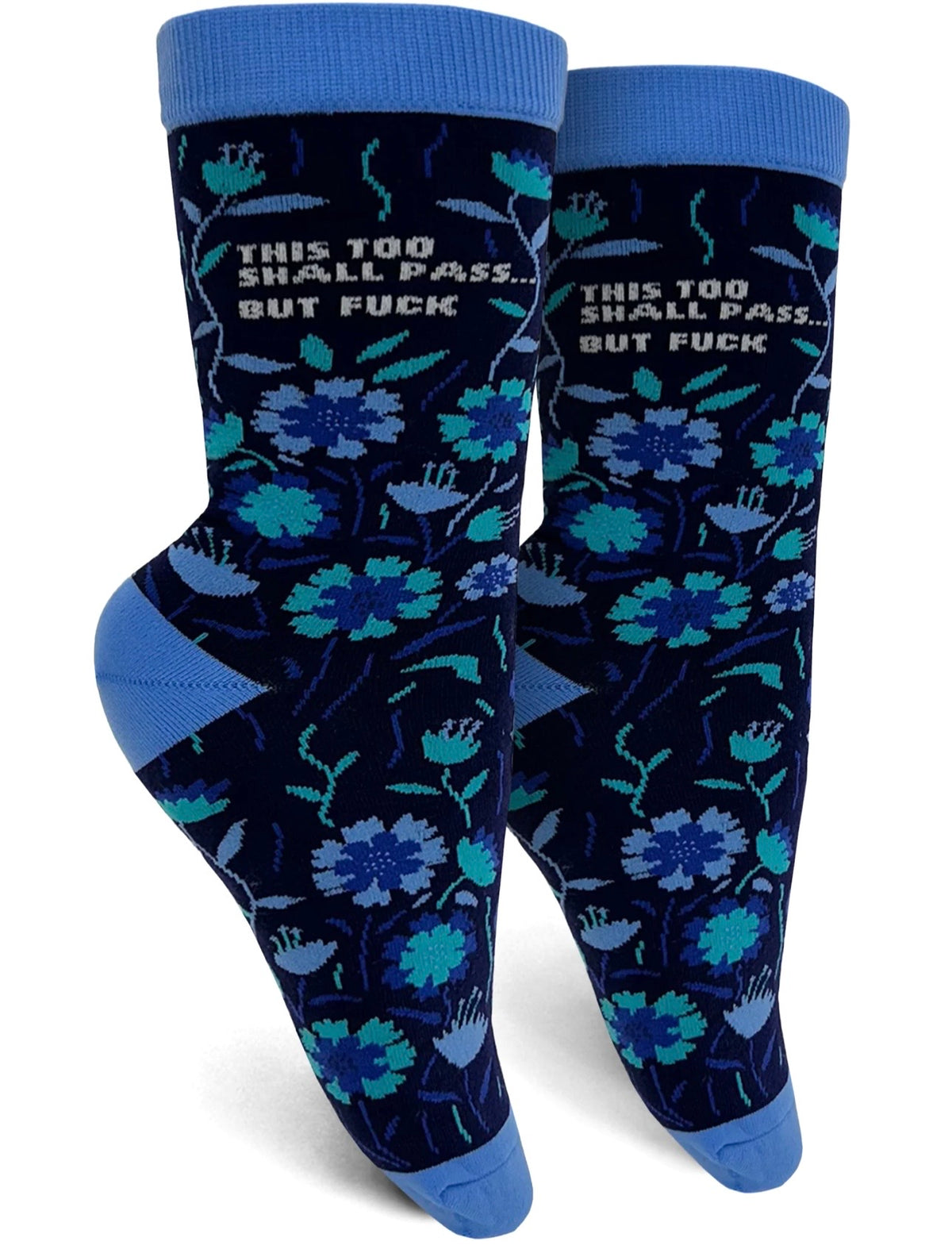 THIS TOO SHALL PASS… BUT FUCK Ladies Socks GROOVY THINGS Brand