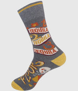 FUNATIC Brand Unisex TEQUILA Socks '1 TEQUILA 2 TEQUILA 3 TEQUILA FLOOR' - Novelty Socks And Slippers