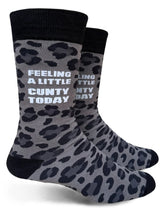 FEELING A LITTLE CUNTY TODAY Men’s Socks GROOVY THINGS Brand