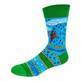 I’M NO WEATHERMAN BUT YOU CAN EXPECT A FEW INCHES TONIGHT Men’s Socks FABDAZ Brand