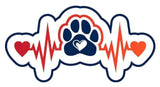 DOG & CAT Vinyl Stickers By E&S Pets (Choose Style) - Novelty Socks And Slippers