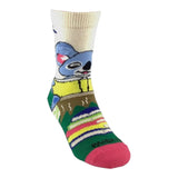 KOALA BEAR READING Unisex Kids Socks Kids Age 3-5 Shoe Size 7-12 SOCK PANDA Brand - Novelty Socks And Slippers