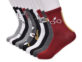 HARRY POTTER Ladies 10 Pair Of Shortie Crew Socks - Novelty Socks And Slippers