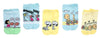 PEANUTS Ladies 5 Pair Of No Show Socks LUCY & CHARLIE BROWN FOOTBALL - Novelty Socks And Slippers