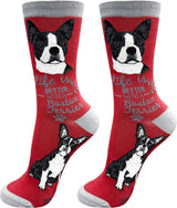BOSTON TERRIER Dog Adult Unisex Socks By E&S Pets Choose Style