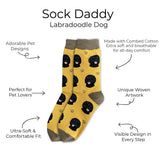 BLACK LABRADOODLE Dog Adult Unisex Socks By E&S Pets Choose Style