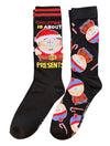 SOUTH PARK Men’s 2 Pair Of CHRISTMAS Socks STAN MARSH 'CHRISTMAS IS ABOUT PRESENTS'