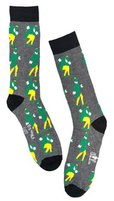 ELF THE MOVIE Men’s CHRISTMAS SOCKS BUDDY THE ELF ALL OVER - Novelty Socks And Slippers