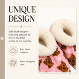 YORKIE Dog Ladies Non-Slip Slippers COMFIES BRAND By E&S Pets