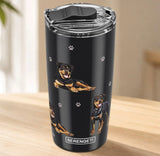 Dog & Cat Stainless Steel Ultimate 20 Oz. Hot & Cold Travel Mug Tumbler By E&S Pets (Choose From 40+ BREEDS)