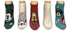 DISNEY Ladies CHRISTMAS 5 Pair Of No Show Socks Mickey, Pluto - Novelty Socks And Slippers