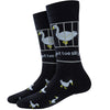 GOT TOO SILLY Men’s Socks Sock Harbor Brand GOOSE IN JAIL