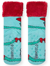 SANRIO HELLO KITTY Ladies CHRISTMAS Sherpa Lined Gripper Bottom Slipper Socks MY MELODY, KUROMI - Novelty Socks for Less