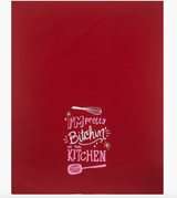 I’M PRETTY BITCHIN’ IN THE KITCHEN KITCHEN TEA TOWEL FUNATIC BRAND - Novelty Socks And Slippers