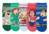 FAMILY GUY TV Show Ladies 5 Pair Of Ankle Socks ‘FRIGGIN’ SWEET’ BIOWORLD Brand - Novelty Socks And Slippers