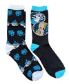 RICK & MORTY Men’s 2 Pair Of Socks SUMMER - Novelty Socks And Slippers