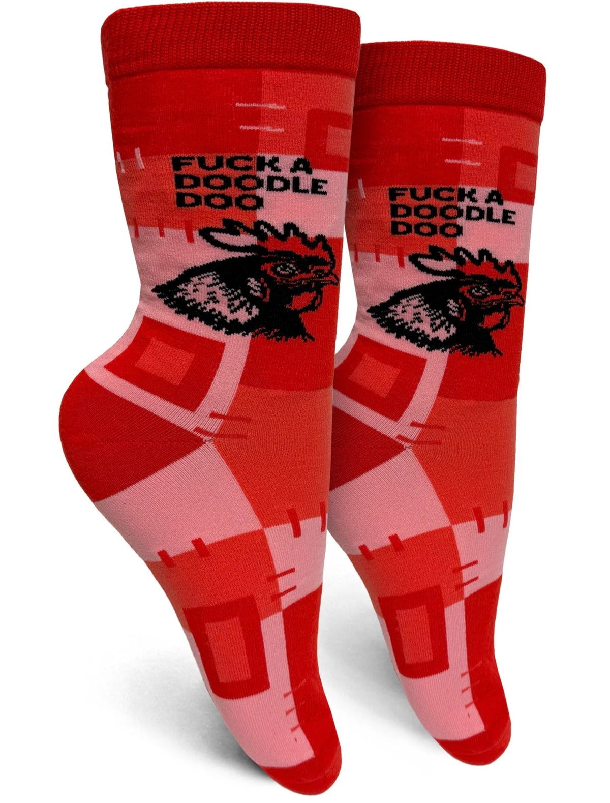 FUCK A DOODLE DO Ladies Rooster Socks GROOVY THINGS Brand