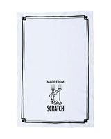 HEY NOW Brand By Fabdaz Cat Kitchen Tea Towel MADE FROM SCRATCH - Novelty Socks And Slippers