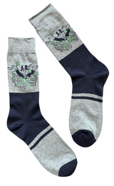 MONOPOLY Men’s UNCLE PENNYBAGS THROWING CASH Socks - Novelty Socks And Slippers