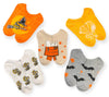 PEANUTS Ladies HALLOWEEN 5 Pair Of No Show Socks WOODSTOCK AS A WITCH - Novelty Socks And Slippers