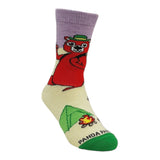 HIKING BEAR Unisex Kids Socks Kids Age 3-5 Shoe Size 7-12 SOCK PANDA Brand - Novelty Socks And Slippers