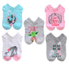 STAR WARS THE MANDALORIAN Ladies 5 Pair Of MOTHER’S DAY No Show Socks ‘YODA BEST MOM’ - Novelty Socks And Slippers