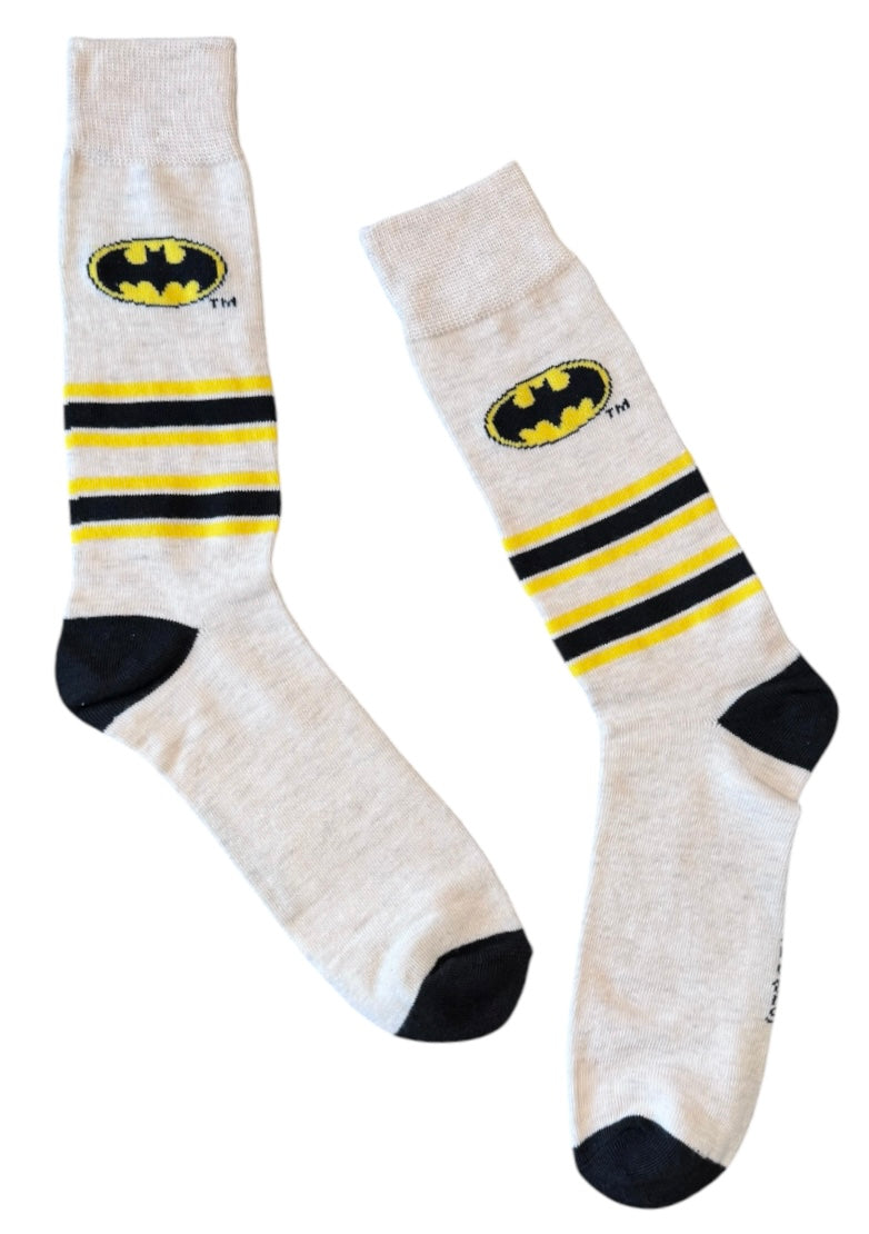 DC COMICS BATMAN Men’s Socks - Novelty Socks And Slippers