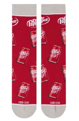 DR. PEPPER Soda Unisex Socks COOL SOCKS Brand Large Feet - Novelty Socks And Slippers