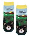 BLACK BEAR Great Smoky Mountains Unisex Toddler Gripper Bottom Socks MESSY MOOSE Brand - Novelty Socks And Slippers