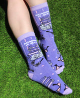 GROOVY THINGS Brand Ladies READING IS SEXY Socks - Novelty Socks And Slippers