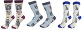 SILVER GRAY TABBY CAT Unisex Socks By E&S Pets CHOOSE SOCK DADDY, HAPPY TAILS, LIFE IS BETTER - Novelty Socks for Less