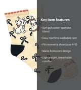 DISNEY THE ARISTOCATS Ladies 2 Pair Of MARIE THE CAT Socks