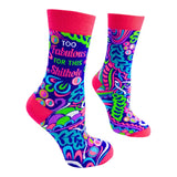 TOO FABULOUS FOR THIS SHITHOLE Ladies Socks FABDAZ Brand