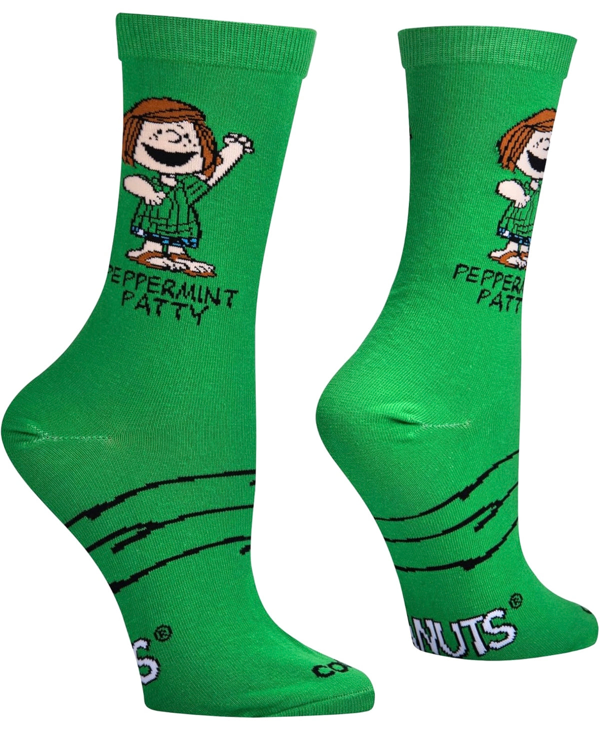PEANUTS Unisex PEPPERMINT PATTY Socks COOL SOCKS Brand - Novelty Socks And Slippers