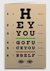 Sassy Greeting Card HEY GO FUCK YOURSELF *Made In The USA - Novelty Socks And Slippers