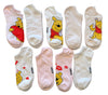 Disney WINNIE THE POOH Ladies VALENTINES DAY 9 Pair Of Low Show Socks With HEARTS - Novelty Socks And Slippers