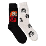 CHUCKY The Movie Men’s 2 Pair Of HALLOWEEN Socks ‘Mommy’s Little Angel’