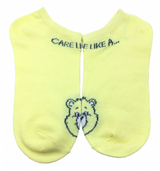 CARE BEARS Ladies 5 Pair Of No Show Socks ‘FOCUS ON THE GOOD’ - Novelty Socks And Slippers