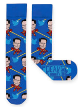 FREAKER FEET Brand Unisex 'ELON MAN' SOCKS MADE IN THE USA! ELON MUSK & IRON MAN - Novelty Socks And Slippers