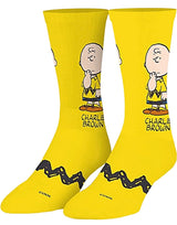 PEANUTS Unisex CHARLIE BROWN Socks COOL SOCKS Brand (CHOOSE SIZE) - Novelty Socks for Less