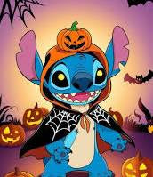 DISNEY LILO & STITCH Men’s HALLOWEEN 2 Pair Of Socks ‘GIMME CANDY!’