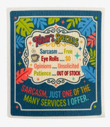 SILLY SAYINGS Set Of 3 Swedish Dishcloths Happier Than A Seagull With A French Fry