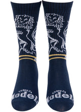 MODELO BEER Men’s 2 Pair Of Socks ESPIRITU LUCHADOR - Novelty Socks And Slippers