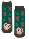 MESSY MOOSE Brand Unisex Baby BIG FOOT SASQUATCH Gripper Bottom Socks - Novelty Socks And Slippers