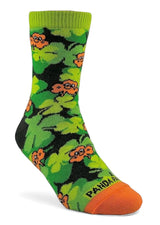 ST. PATRICKS DAY Unisex Kids SHAMROCKS Socks (Choose Size) By Sock Panda Brand - Novelty Socks And Slippers