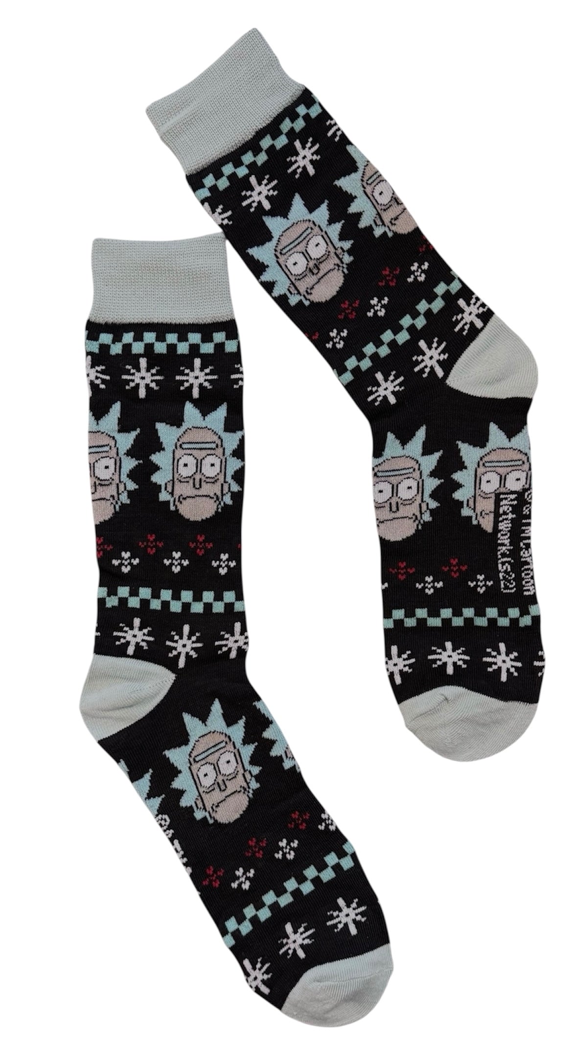 RICK & MORTY Men’s CHRISTMAS Socks - Novelty Socks And Slippers