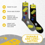CORNHOLE Men’s 2 Pair Of Socks FOOZYS Brand