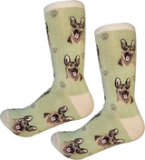 GERMAN SHEPHERD Dog Adult Unisex Socks By E&S Pets Choose Style
