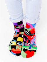 PLANNER & SPONTANEOUS Unisex Toddler & Kids Socks (Choose Size) - Novelty Socks And Slippers