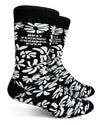 GROOVY THINGS Co. Brand Men’s BEST FUCKING GRANDPA EVER Socks - Novelty Socks And Slippers